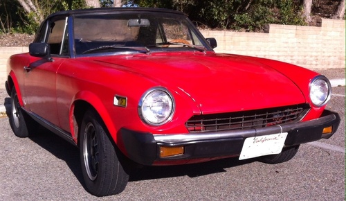 Product picture Fiat 124 Spider 1975-1982 Workshop Repair & Service Manual [